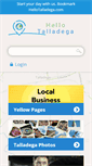 Mobile Screenshot of hellotalladega.com